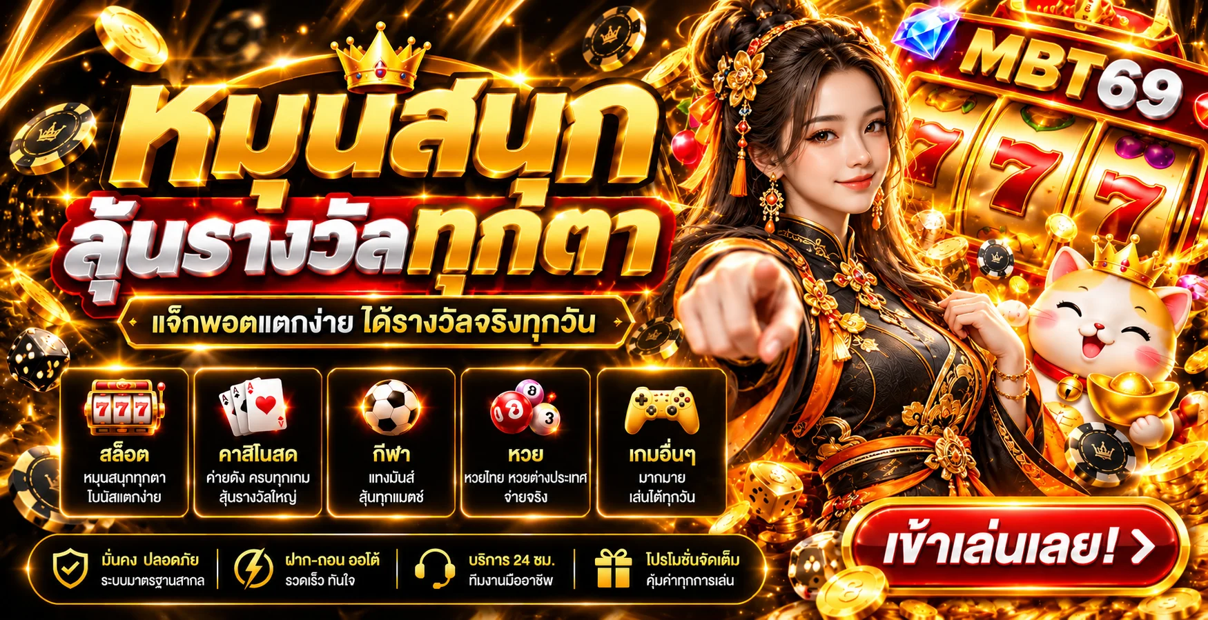 MBT69 สล็อตและหมวดเกมออนไลน์ยอดนิยม